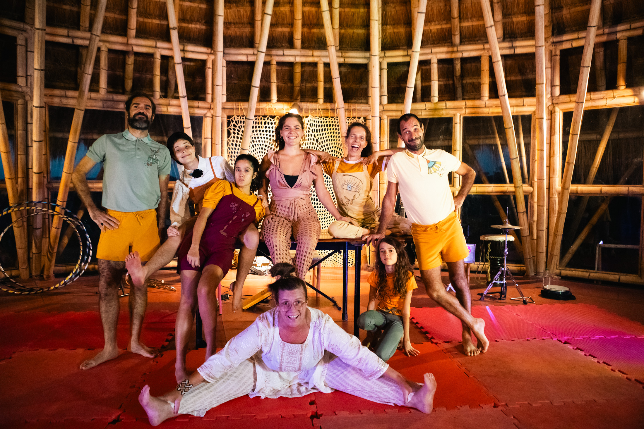 Família Burg encena o espetáculo Circo Rodapé em Jaguariúna