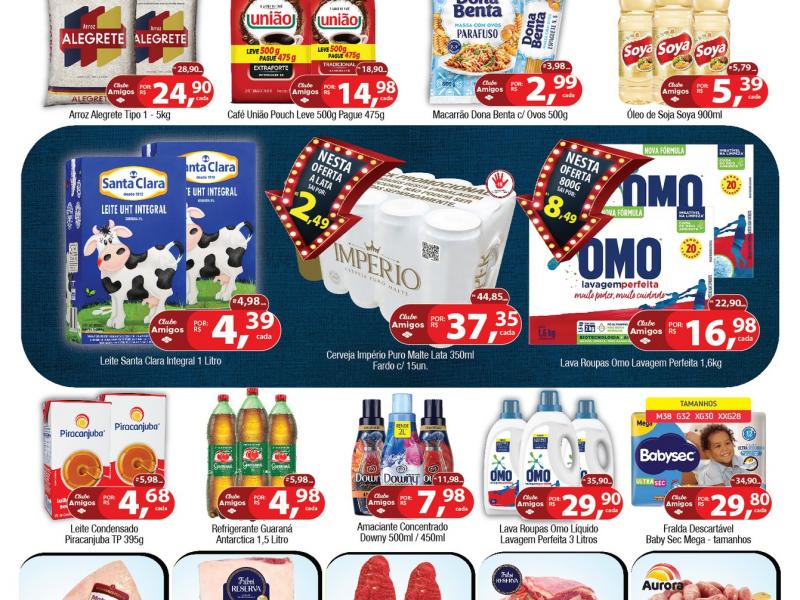 União Supermercados tem fim de semana com preços imbatíveis